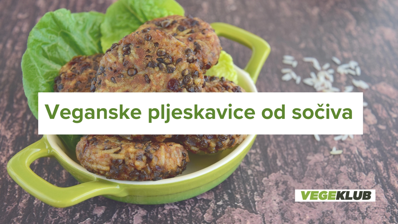 Veganske pljeskavice od sočiva